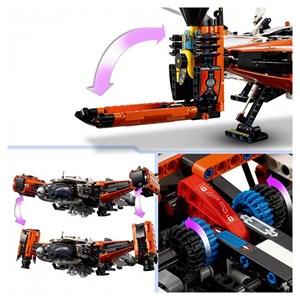 Lego le vaisseau spatial cargo vtol lt81