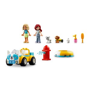 Lego friends voiture de toilettage canin