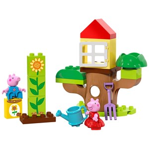 Lego duplo - jardin & cabane peppa pig - 10431