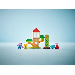 Lego duplo - jardin & cabane peppa pig - 10431