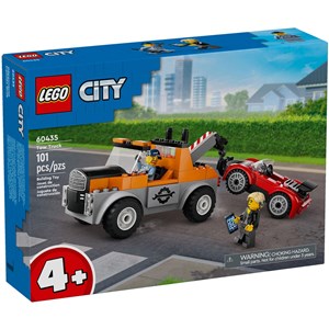 Lego city - dépanneuse & sport - 60435