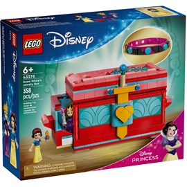 Lego disney - boîte bijoux blanche-neige - 43276
