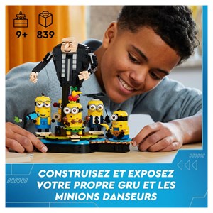 Lego minions gru les minions en briques