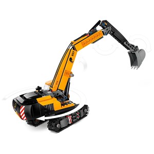 Lego city - pelleteuse jaune - 60420