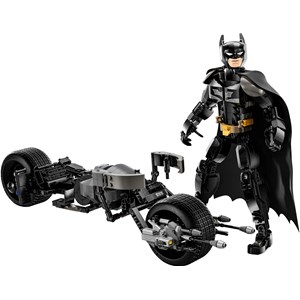 Lego dc - batman à construire & moto - 76273