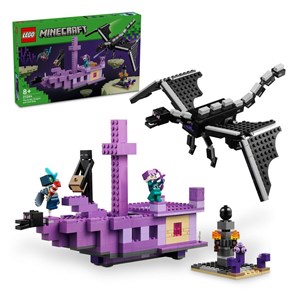 Lego le dragon et le navire de l'ender