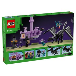 Lego le dragon et le navire de l'ender