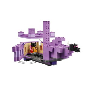 Lego le dragon et le navire de l'ender