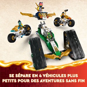 Lego ninjago - véhicule combo ninjas - 71820