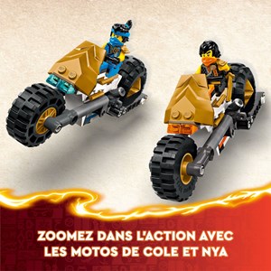 Lego ninjago - véhicule combo ninjas - 71820