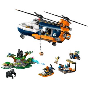 Lego city - hélico explorateur jungle - 60437