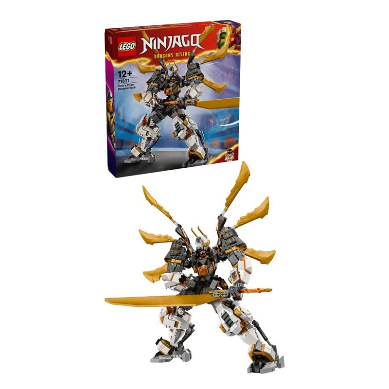Lego ninjago le dragon titan de cole