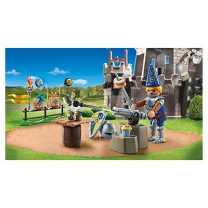 Chevalier et décorations de fête