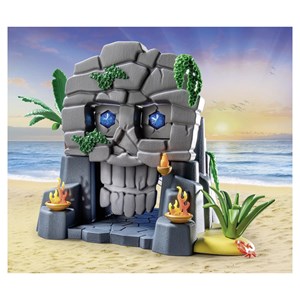 Ile au trésor pirate et monstre marin