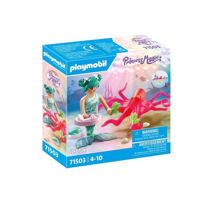 Sirène avec pieuvre