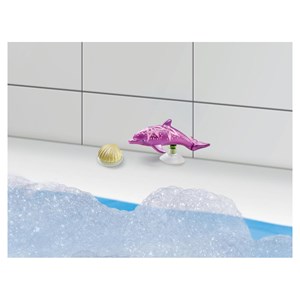 Sirène avec dauphins