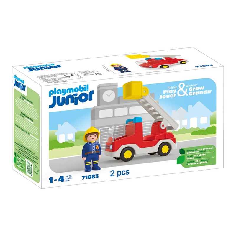 Camion de pompier échelle pivotante