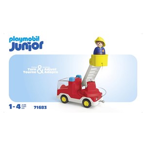 Camion de pompier échelle pivotante