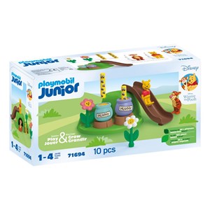 Winnie l'ourson et tigrou jardin