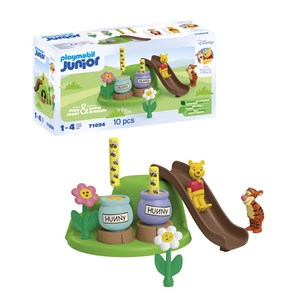 Winnie l'ourson et tigrou jardin