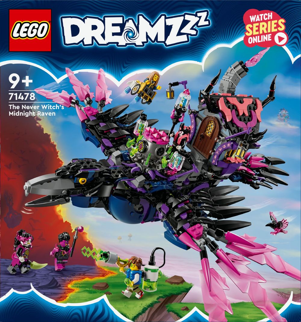 Lego dreamzzz - corbeau minuit sorcière - 71478