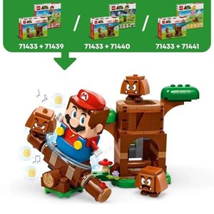 Lego sm - terrain de jeu goombas - 71433