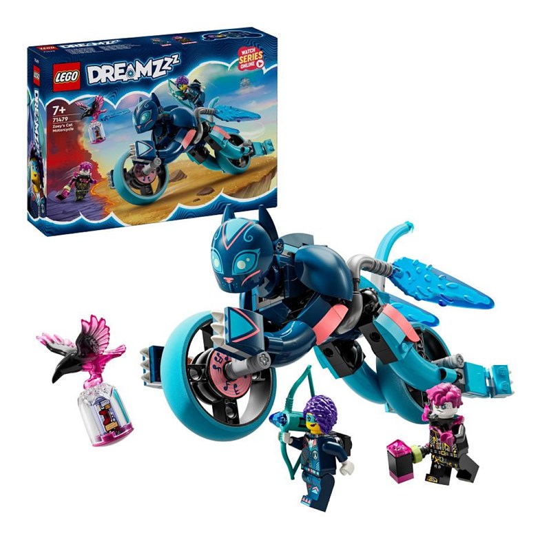 Lego dreamzzz le chat-moto de zoey