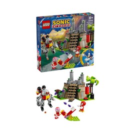Lego knuckles sanctuaire master emerald