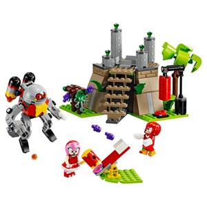 Lego knuckles sanctuaire master emerald