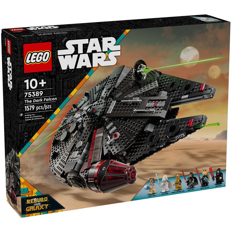 Lego star wars - le faucon noir - 75389