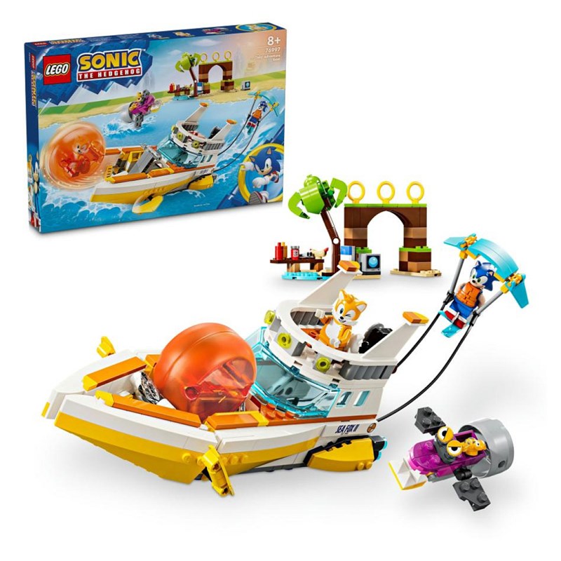76997 le bateau d'aventures de tails