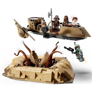 Lego sw - esquif désert & sarlacc - 75396