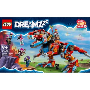 Lego dreamzzz - robot dinosaure c-rex - 71484
