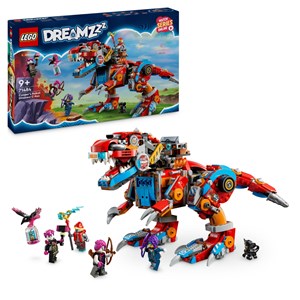 Lego dreamzzz - robot dinosaure c-rex - 71484