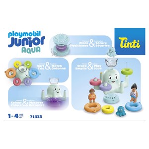 Junior aqua & tinti : manege pieuvre