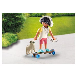 Adolescent avec chien