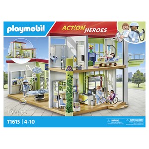 Hôpital aménagé avec toit végétal