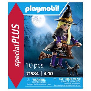 Sorcière avec chat specialplus