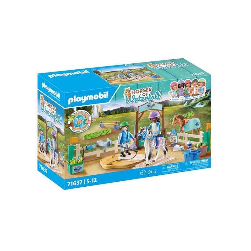 L arène d'équitation