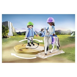 L arène d'équitation