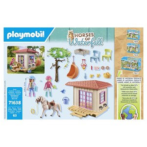 Espace détente avec cavalières