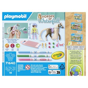 Cavaliere avec criniere à colorier