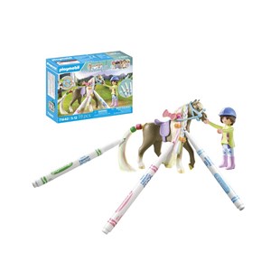 Cavaliere avec criniere à colorier