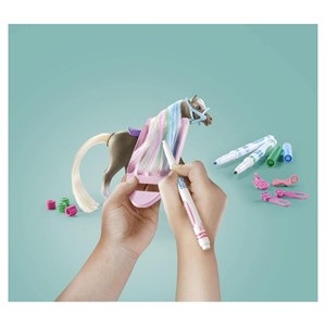 Cavaliere avec criniere à colorier