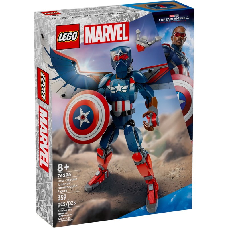 Lego - Lego marvel - figurine captain america - 76296