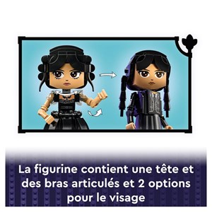 Lego wednesday figurine mercredi addams