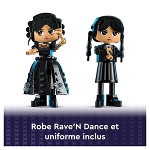 Lego wednesday figurine mercredi addams