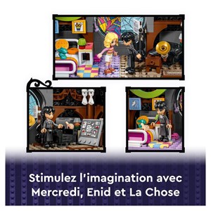 Lego wednesday chambre mercredi et enid