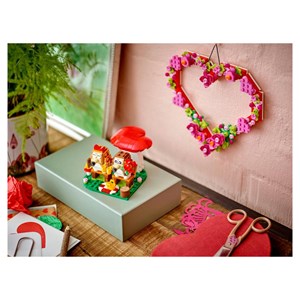 Lego iconic le pique-nique des hérissons