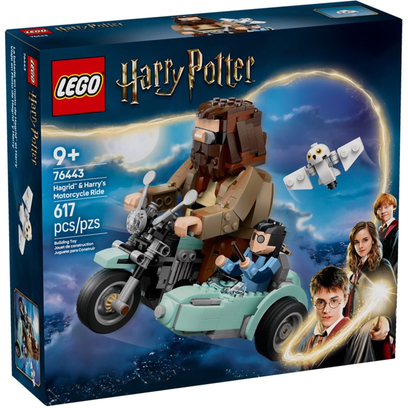 Lego hp - moto hagrid & harry - 76443